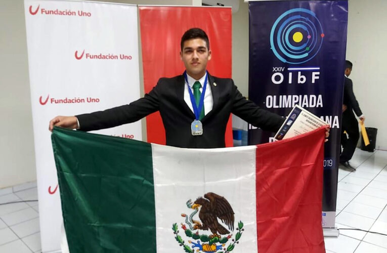 Logra estudiante del Cobach Plata en Olimpiada Iberoamericana de Física