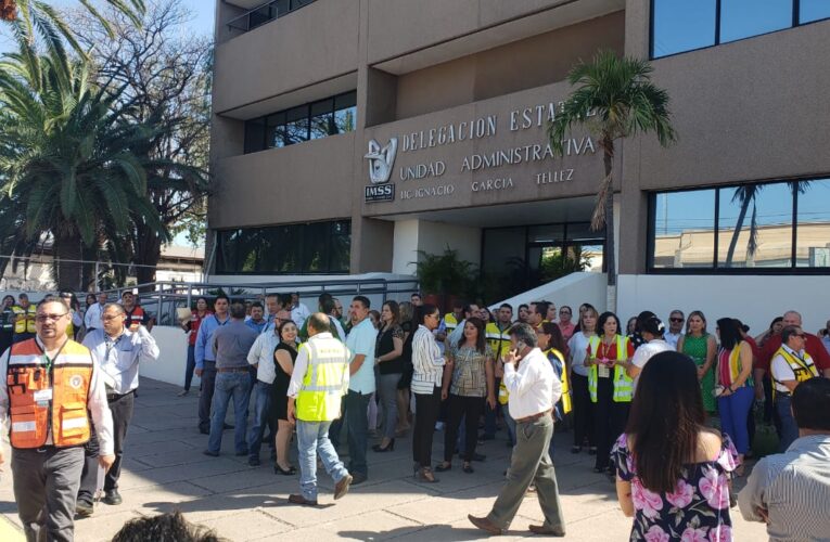 PARTICIPA IMSS EN SONORA EN MACROSIMULACRO NACIONAL