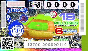 Liga Mexicana del Pacífico en la Lotería Nacional