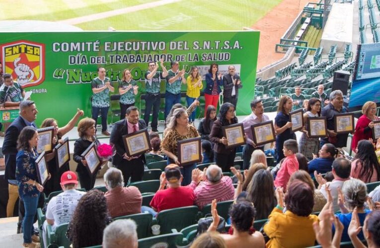 Reconocen a más de 6 mil trabajadores de Salud Sonora