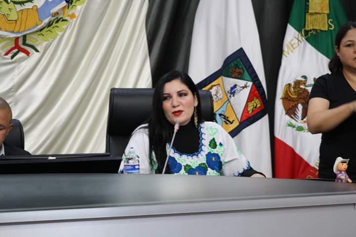 Nombran a diputada Camarena Moncada, vicepresidenta de la mesa directiva del mes en el Congreso Local