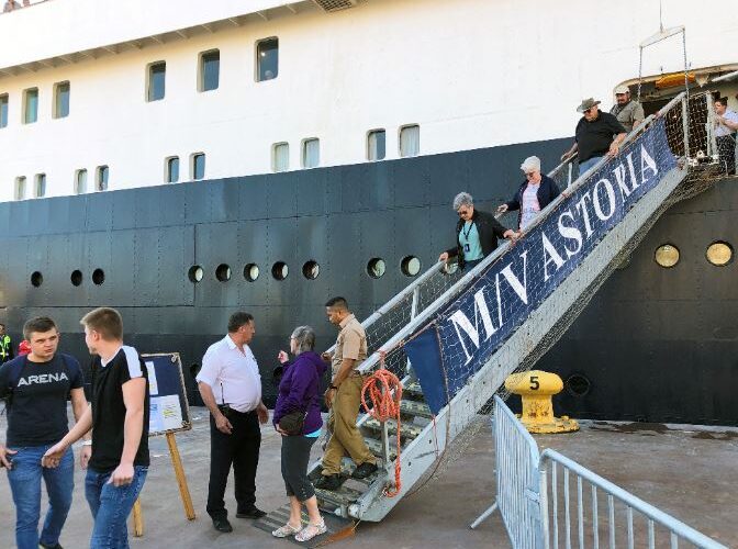 Arriba Crucero Astoria a Guaymas por segunda ocasión