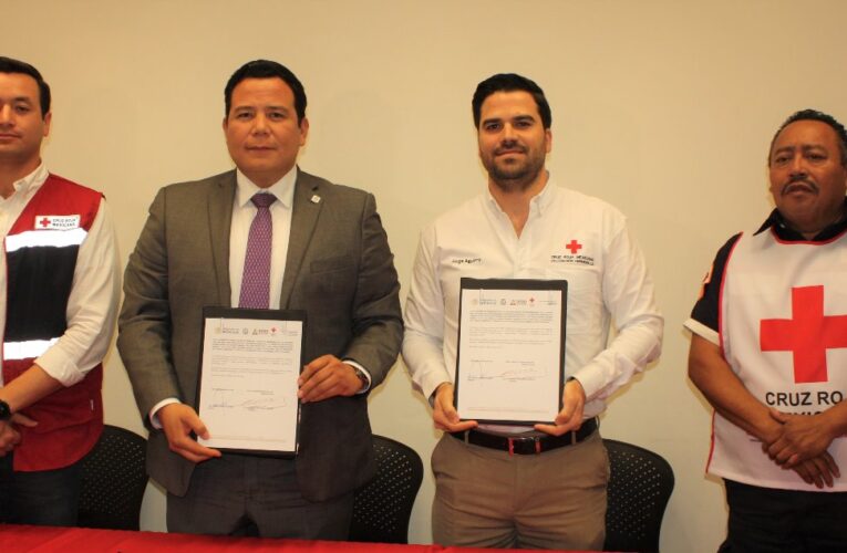 IMSS FIRMA CONVENIO DE  COLABORACIÓN CON LA CRUZ ROJA HERMOSILLO