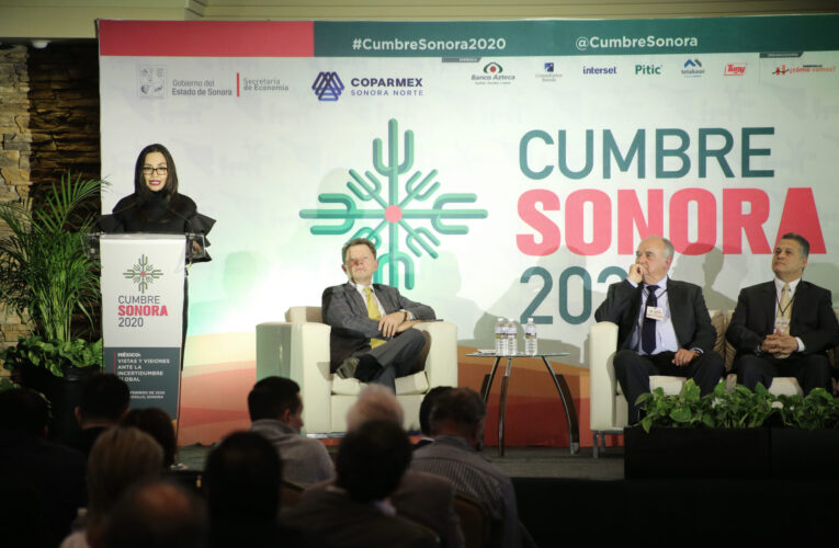 Se realiza Cumbre Sonora, el evento más importante en economía en el estado