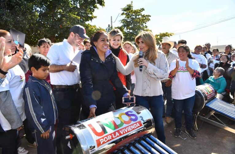 Mejora Gobernadora imagen de parques y viviendas con “Pintemos Sonora”