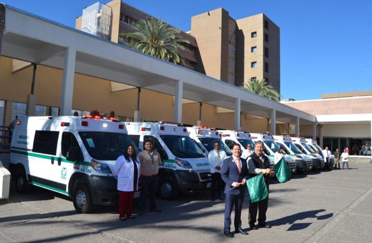 FORTALECE IMSS SERVICIO DE AMBULANCIAS EN SONORA