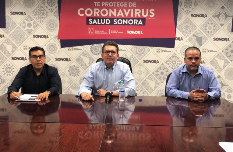 Confirma Secretaría de Salud tres casos más de Covid-19 en Sonora