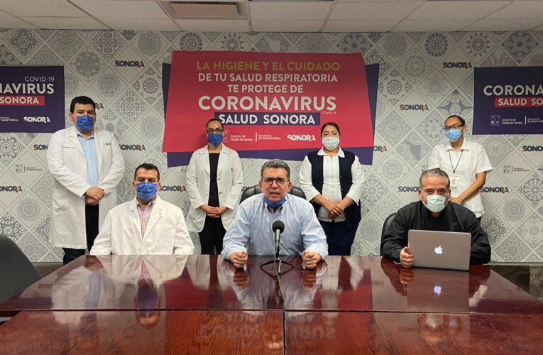 La Secretaría de Salud confirmó tres nuevos casos de Covid-19 en Sonora