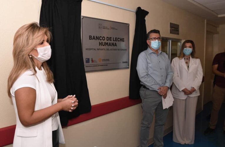 Promueve Gobernadora lactancia materna con nuevo Banco de Leche Humana del HIES