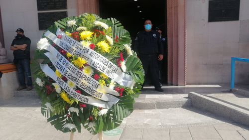 CORONA FUNEBRE EN CAJEME