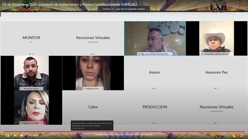 Dictamina Comisión de Gobernación dos proyectos de dictamen