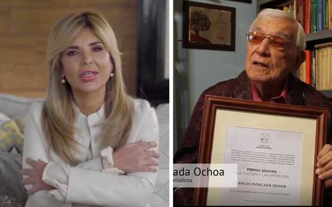 GOBERNADORA RECONOCE AL ESCRITOR CARLOS MONCADA