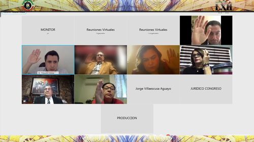 Recibe Congreso del Estado tercer informe de labores de la CEDH