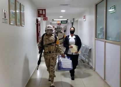 SEGUNDA DOSIS DE VACUNAS CONTRA COVID-19 DE PFIZER LLEGA AL IMSS EN SONORA PARA EL PERSONAL DE SALUD EN PRIMERA LÍNEA DE BATALLA