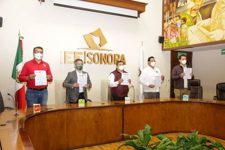 Morena, Partido del Trabajo, Verde Ecologista y Nueva Alianza Sonora impulsarán candidatura común de Alfonso Durazo
