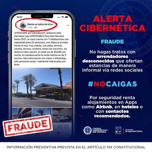 Advierte Unidad Cibernética por fraudes inmobiliarios en línea
