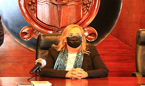 MARÍA RITA PLANCARTE MARTÍNEZ EXPRESA SU AGRADECIMIENTO COMO RECTORA ELECTA DE LA UNISON.