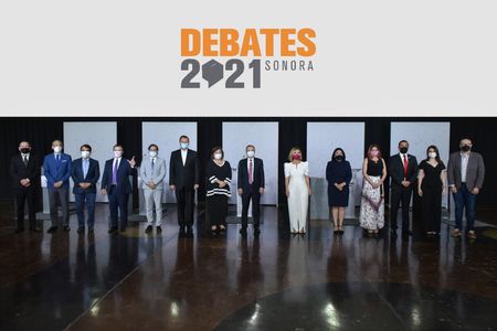 Concluyen debates organizados por el IEE Sonora con segundo encuentro entre candidata y candidatos a la gubernatura