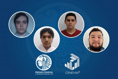 Reciben Premio CENEVAL al Desempeño de Excelencia-EGEL