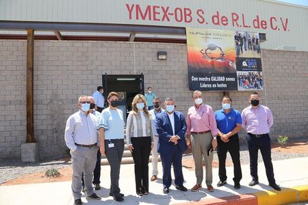 nuncia Gobernadora nueva inversión de la empresa Younger Optics Pitam en Sonora