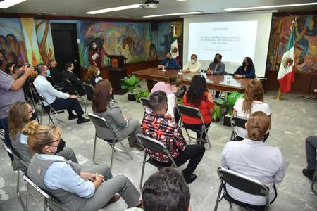 RECONOCE GOBIERNO MUNICIPAL AL PERSONAL DE CONTRALORÍA Y DE LA UNIDAD DE RESPONSABILIDADES ADMINISTRATIVAS