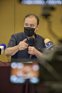 Alfonso Durazo anuncia la creación del Sistema Estatal de Comunicación Social.