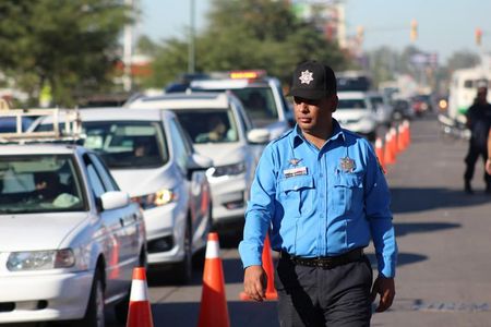 REFUERZA LA SSPM OPERATIVOS DE VIGILANCIA EN CRUCEROS