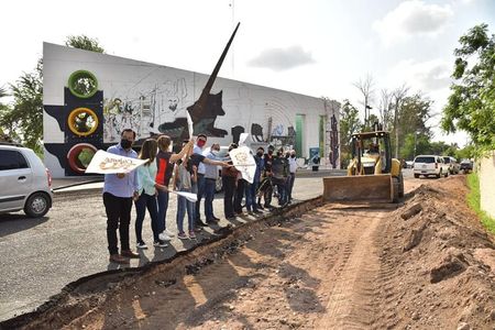 DA BANDERAZO ALCALDE MARISCAL ALVARADO A CONSTRUCCIÓN DE CICLOVÍA RECREATIVA NÁINARI