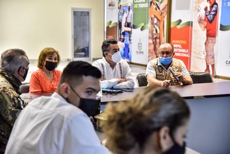 SE REÚNE COMITÉ COVID PARA ESTABLECER MEDIDAS PREVENTIVAS Y MITIGAR RIESGOS DE CONTAGIOS EN CAJEME