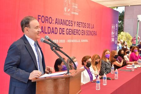 Cuentan las mujeres de Sonora con un aliado en su lucha por la igualdad y una vida libre de violencia: gobernador Alfonso Durazo