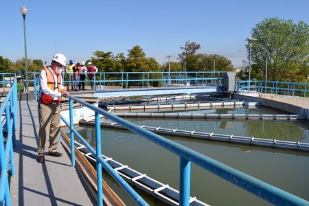 Visitan planta potabilizadora 1 y 2 Integrantes del Consejo Consultivo de Oomapas de Cajeme