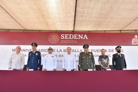 Conmemora gobernador Alfonso Durazo gesta heroica del 5 de mayo