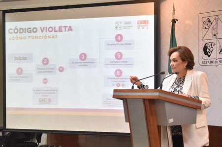 Cuenta Sonora con Código Violeta para atender incidentes por razón de género y violencia familiar