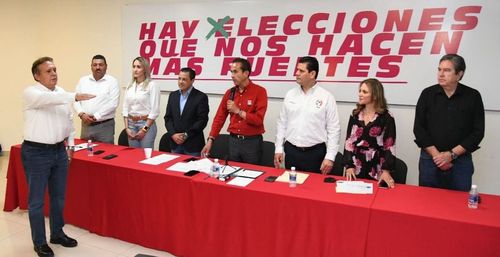 TOMAN PROTESTA COMO DELEGADO GENERAL DEL CEN DEL PRI EN SONORA A JORGE ARMANDO MEADE OCARANZA