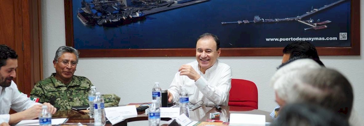 Modernización del Puerto de Guaymas promoverá el intercambio comercial entre México y Estados Unidos: gobernador Alfonso Durazo