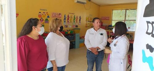 LLEVA AYUNTAMIENTO JORNADA DE SALUD AL JARDÍN DE NIÑOS “ERNESTO ELORDY” EN LA COLONIA LEANDRO VALLE