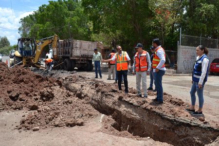 CONTINUAN TRABAJOS DE REHABILITACIÓN INTEGRAL EN VALLE DORADO