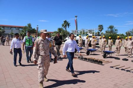 Listos Sedena, Guardia Nacional y Protección Civil Sonora para salvaguardar a la población