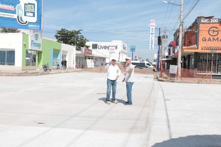 SUPERVISA ALCALDE LABORES EN OBRAS DE LA CIUDAD