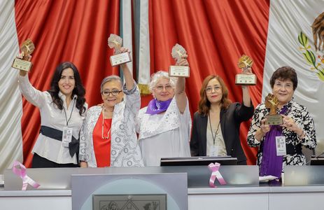 Reconoce Congreso a cinco mujeres sonorenses con entrega de presea