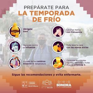 Niños y adultos mayores, los más susceptibles ante enfermedades respiratorias: Salud Sonora