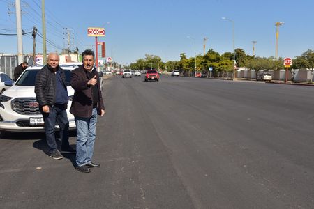 RECORRE LAMARQUE CANO AVANCE DE PAVIMENTACIÓN CON CARPETA MODIFICADA EN DIVERSAS CALLES DE LA CIUDAD