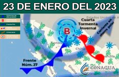 Emite alerta Protección Civil por tormenta invernal en Sonora
