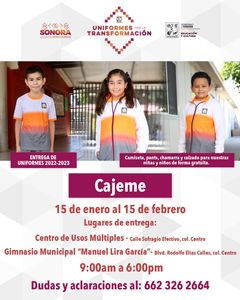 Amplía SEC centros de distribución de uniformes escolares deportivos