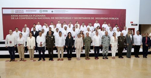 Participa Sonora en Conferencia Nacional de Secretarias y Secretarios de Seguridad Pública
