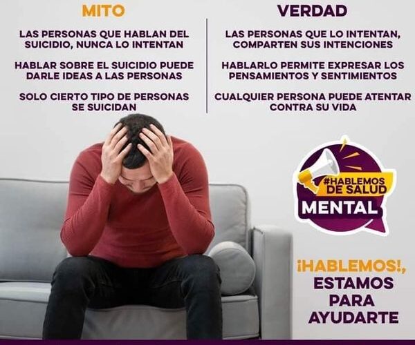 Disminuyeron suicidios el primer semestre del año: Secretaría de Salud