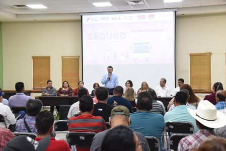 PRESENTAN PROGRAMA TRANSPORTE SEGURO PARA LAS MUJERES