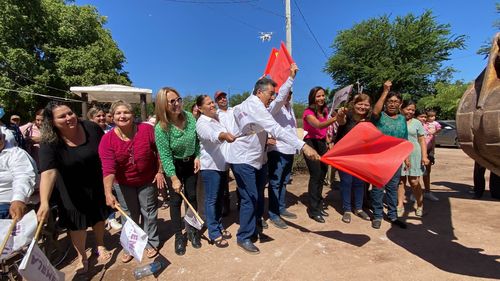 LAMARQUE CANO DA INICIO A OBRAS EN PROVIDENCIA Y EN LA COLONIA LIBERTAD