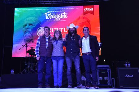 Inaugura alcalde Lamarque Cano el vigésimo festival de arte y cultura TETABIAKTE 2023