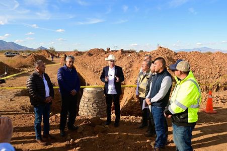 Beneficiamos a población de Cananea con acciones de educación y del Plan de Justicia: Alfonso Durazo